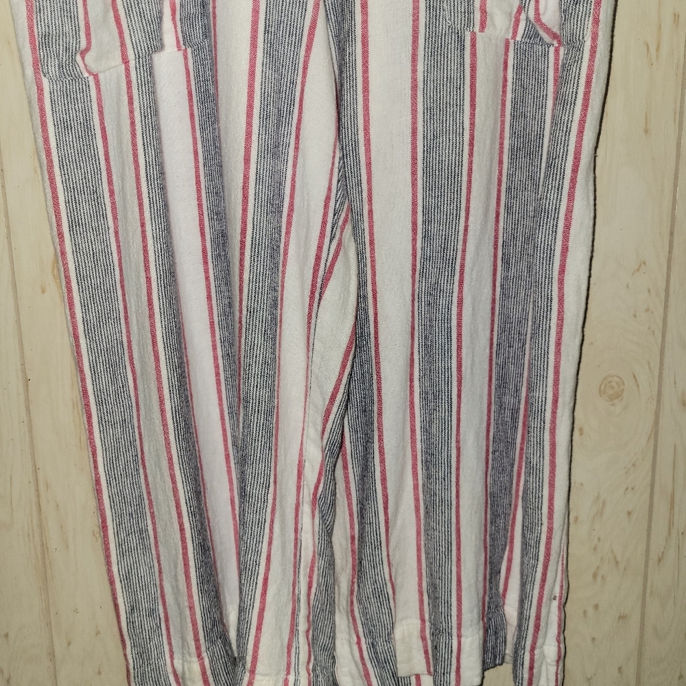 Gap Striped Wide Leg Sleeveless Jumper Women's Size Large - Picture 9 of 14